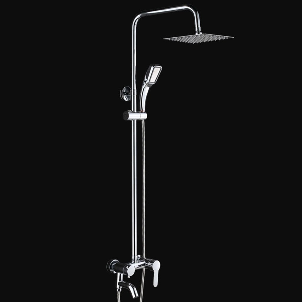 Cqq Shower Sets Full copper shower Shower set   Faucet shower Device Bathroom rain shower head suit