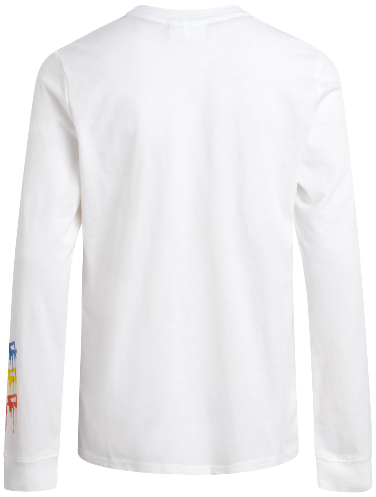 Fila Camicie a maniche lunghe per ragazzi, confezione da 2 magliette casual a maniche lunghe, girocollo con grafica per ragazzi con polsini a costine (8-20)