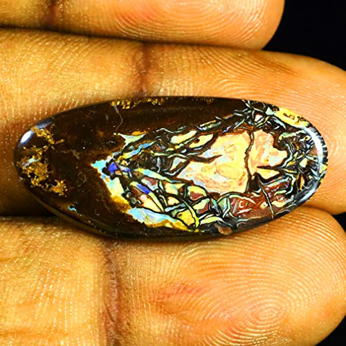 Opale de Koroit 10,58 ct certifiée authentique contre les contrefaçons de gemmes - 3