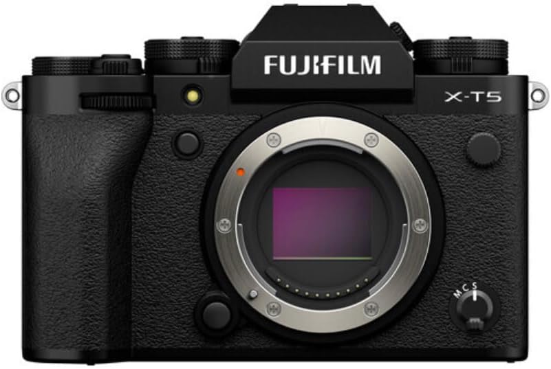 X-T5 Mirrorless Digital Camera Body - Black | 7-stop in- image stabilization, 40MP APS-C X-Trans CMOS 5 HR BSI Sensor, Whether you're capturing high-speed action