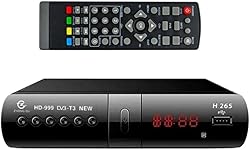 Supporto DVBT-2 e H265-HEVC : Compatibile con l'ultimo standard di trasmissione digitale terrestre, garantendo una riceione chiara e fluida in Full Hd Doppia uscita HDMI/SCART : massima compatibilità con tv moderne tramite HDMI e televisori più vecch...