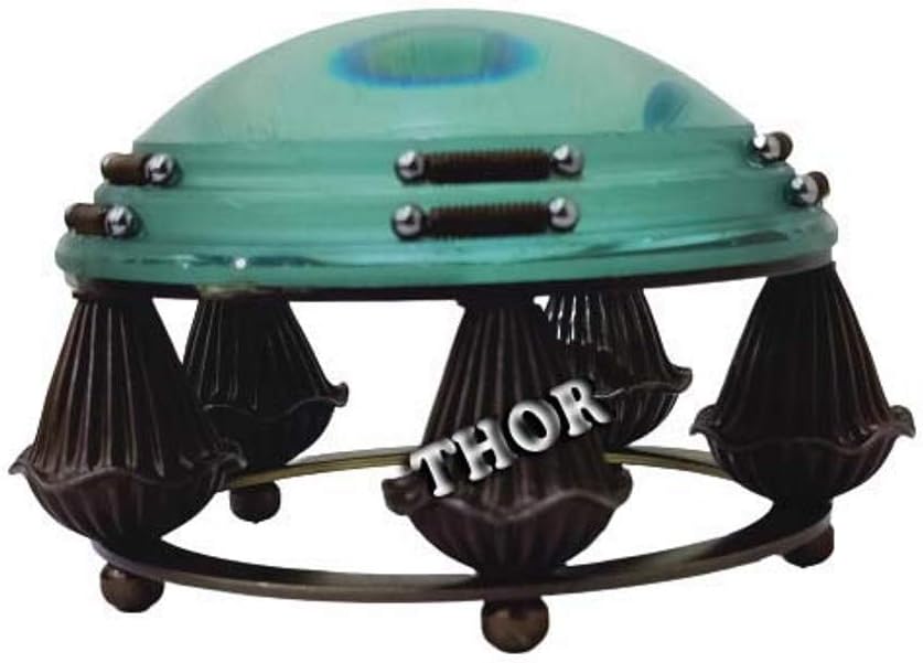 Antique Marine Navigation 4" Magnifying Glass Nautical Paperweight Desk Magnifier Rustic Vintage Home Decor Gifts