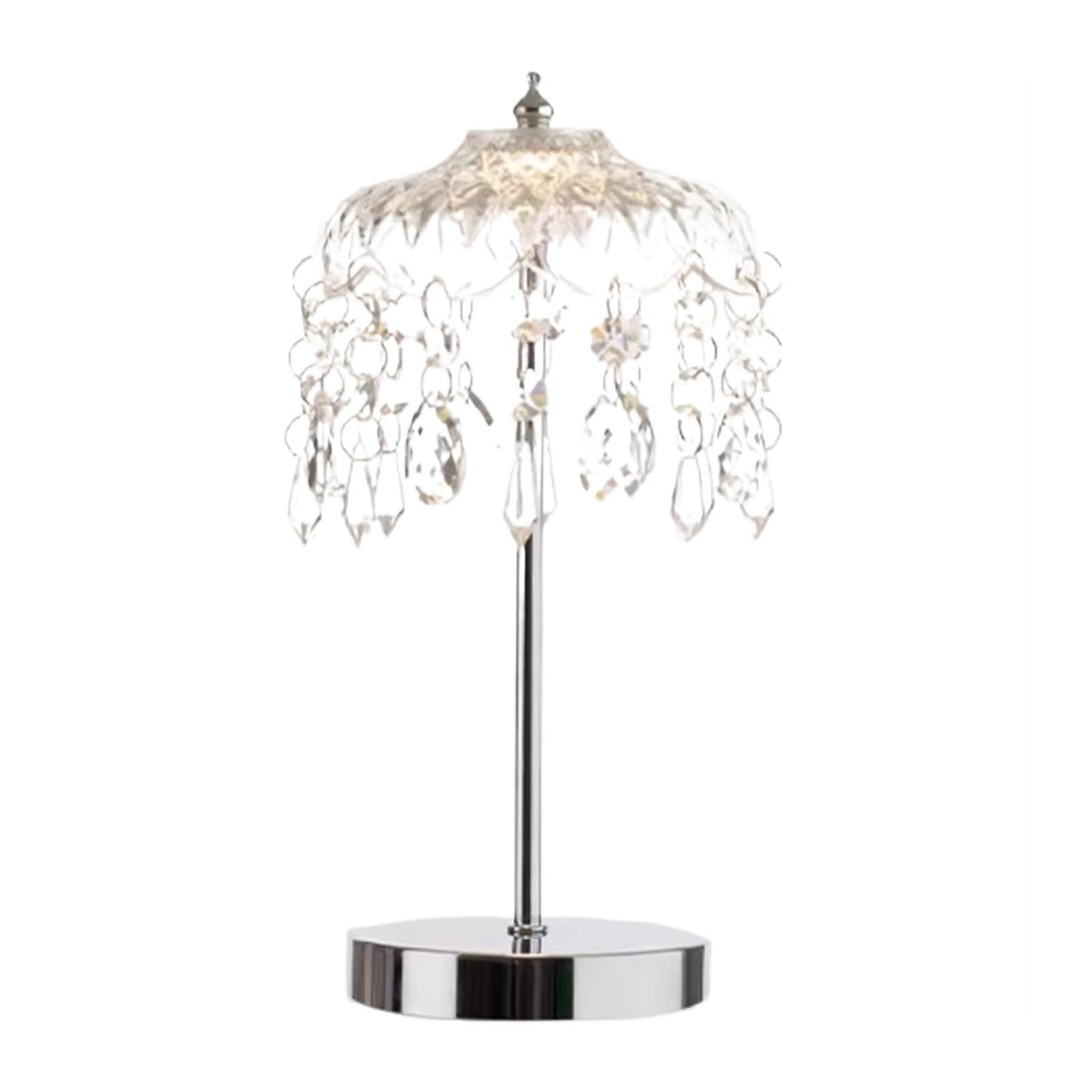 ZENY896V Bedside Lamps Bedroom Study Crystal Desk Lamp Cream Style Ambient Light Home Decor
