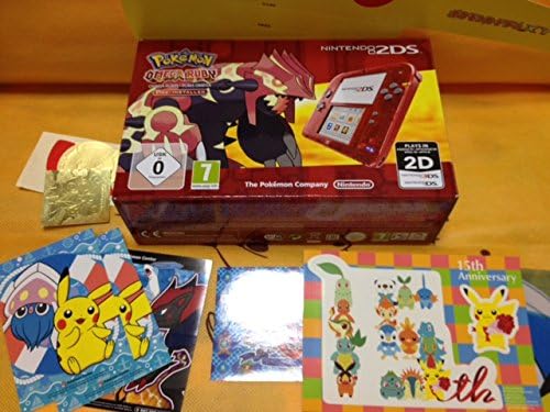 Amazon ニンテンドー2ds 本体任天堂欧州版 スケルトンタイプ オメガルビー同梱版 並行輸入 ポケモンセンター限定特典付 ゲーム機本体