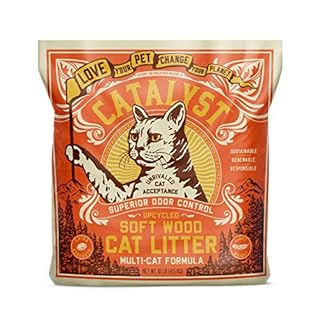 Catalyst Cat Litter, Multi-Cat Formula - Natural Cat Litter with Great Clumping, Superior Odor Control, No Dust, Unrivaled Cat Acceptance, Lightweight (B088VNKT9P) 2 - bags