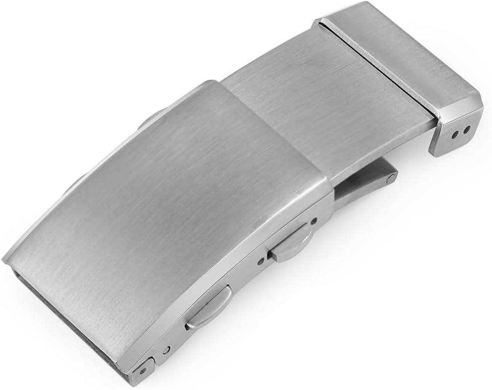 Watch Buckle Folding Deployment Clasp Replacement for Stainless Steel Watchband Extension Clasp 16 mm 18 mm 20 mm 22 mm