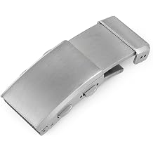 Watch Buckle Folding Deployment Clasp Replacement for Stainless Steel Watchband Extension Clasp 16 mm 18 mm 20 mm 22 mm