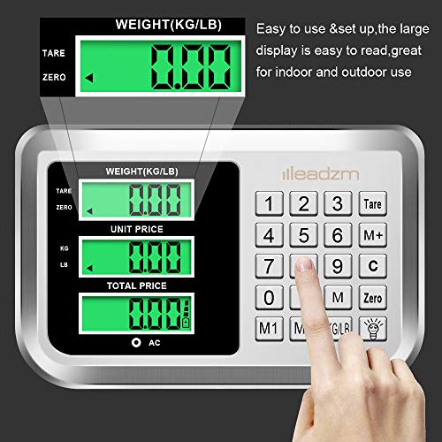 Báscula Plataforma Electrónica Henf 661 lb miniatura 2