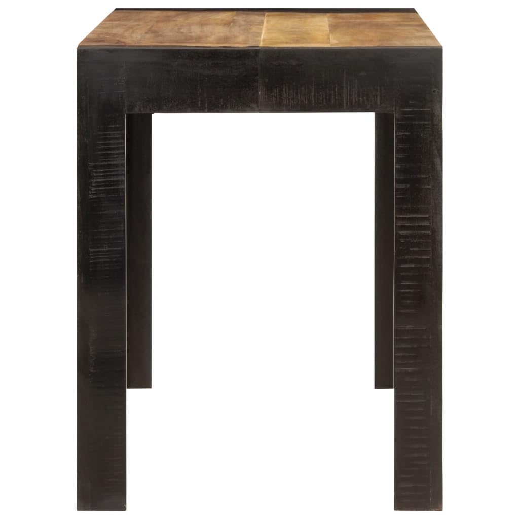 vidaXL Tavolo da Pranzo 120x60x76 cm in Legno Massello di Mango, Tavolo, Tavolo Sala da Pranzo, Tavolo in Legno, Tavolo da Cucina