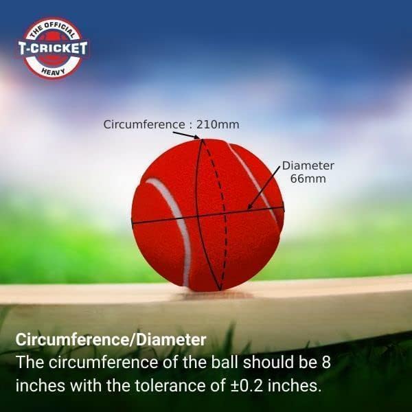 Image of Onekbhalo Onekbalo Cricket Ball (Plastic 80 gram Orange)