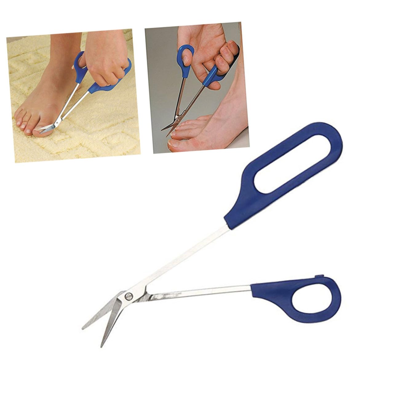 Healvian 3sets Forbicine Per Unghie Acciaio Inossidabile Kit Manicure e Pedicure Per Delle Unghie Design Ergonomico Strumento Pratico Per Casa e Viaggio Argento