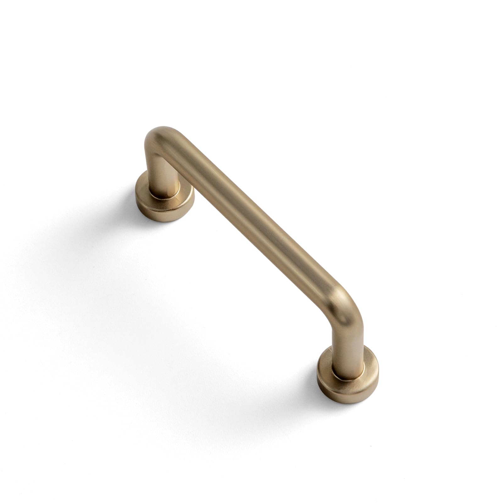 Goo-Ki 6 Pack 2 1/2" Center to Center Champagne Bronze Modern Cabinet Pulls Solid Contemporary Home Improvement Hardware Drawer Pulls Zinc Alloy