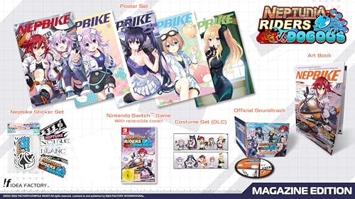 Neptunia Riders VS Dogoos retrouvez la nostalgie de Gamindustri sur Switch