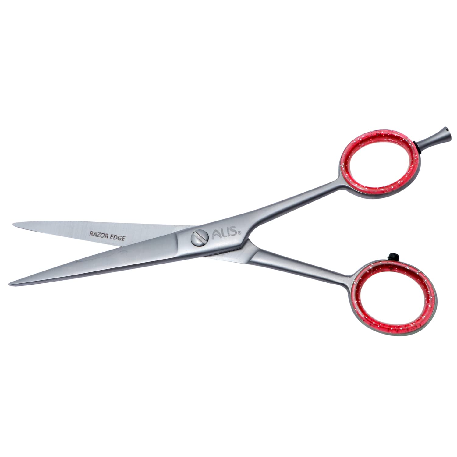 Alis SCISSORS - 6.5" Professional Salon Barber Scissors for Hair Cutting Scissor Stainless Steel Scissors Home Hair Cutting & Styling Scissors Pack of 1 AB-752 PINK-image-37
