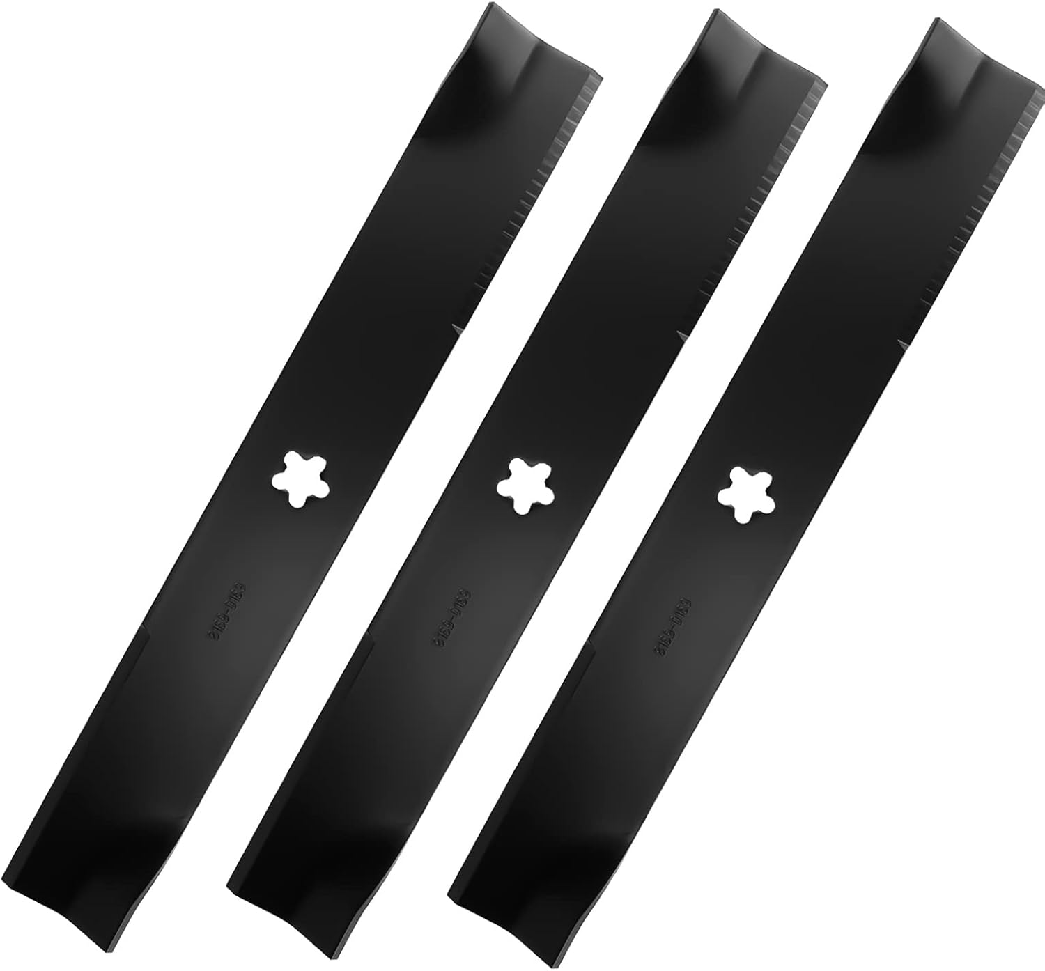 Mower High Lift Blade for 539112079, Husqvarna 52 inch Deck MZT Dixon Kees Yazoo 510417801 539117911 10782 Ultra Grizzly ZTR 52, 3 Pack