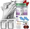 Luna Bean Hand Casting Kit – The Original Hand Mold Kit for Couples – Christmas Gifts for Women, Bridal Shower, Wedding, Engagement Gifts Her Him Anniversary Men Mom Wife Husband Boyfriend Girlfriend