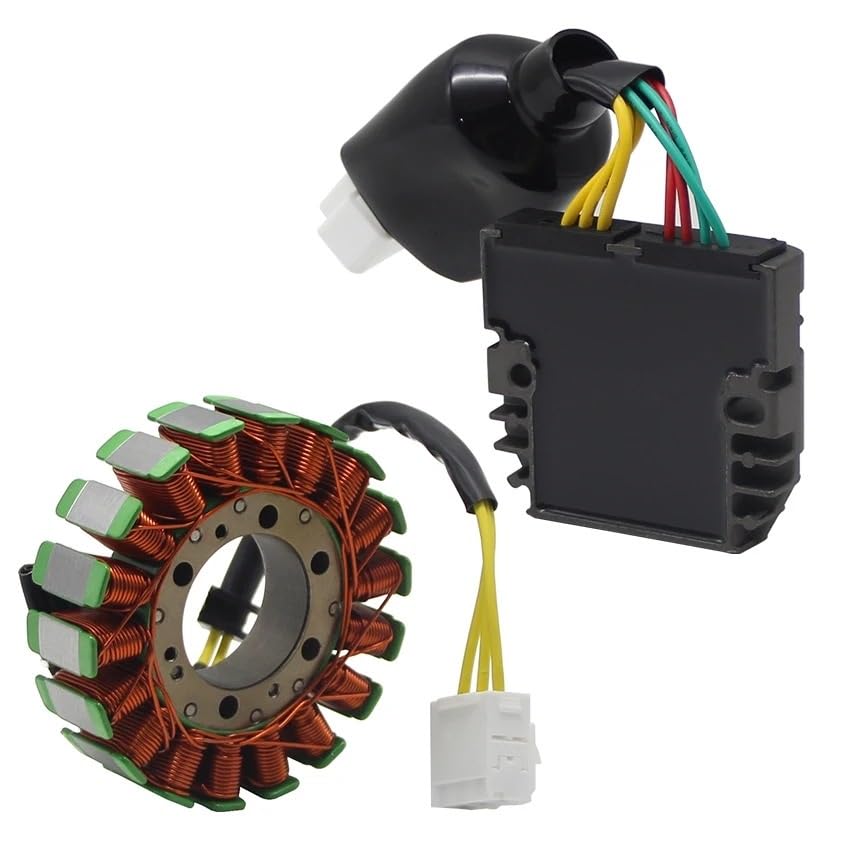 Per CBR600 Per CBR600RR F5 Parti Del Motociclo Magneto Statore Bobina + Raddrizzatore Regolatore Di Tensione 12V 31120-MEE-003 31600-MEE-003 Regolatore Tensione Del Motociclo