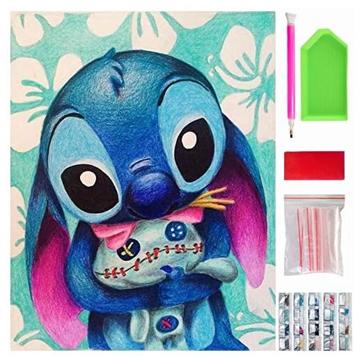 DIY Kit 5D Pintura Diamante, Cuadro Pintar con Numeros, Punto de Cruz.