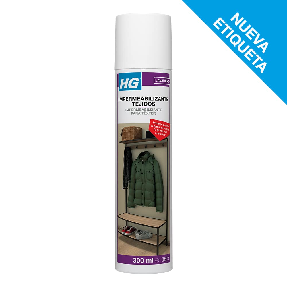 HG Protector 4 en 1 para tejidos y cuero - Spray de 300 ml