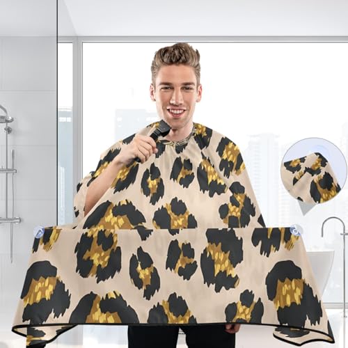 Capa para barbero impermeable con cierre ajustable miniatura 6
