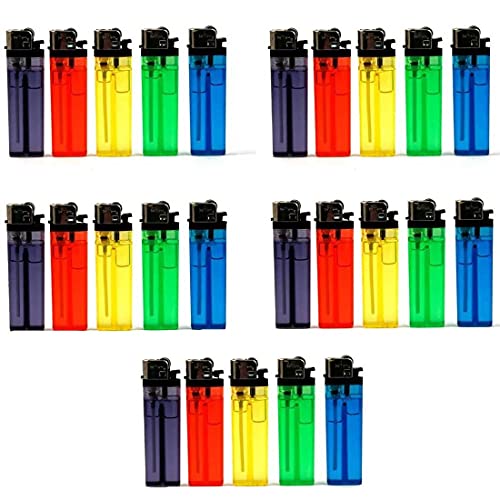 Lot de 25 briquets à pierre belflam pas chers