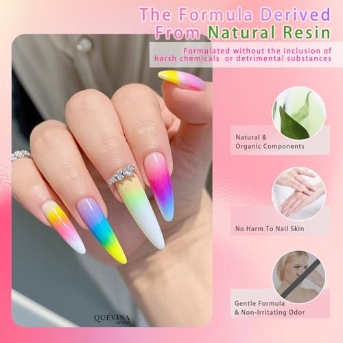 Set de Esmaltes en Gel 28 Colores QUÉVINA 15 ml miniatura 3