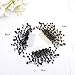 Yalice Bridal Wedding Hair Comb Black Rhinestone Hair Side Combs Accessories Headdress for Women and Girls (Gold)