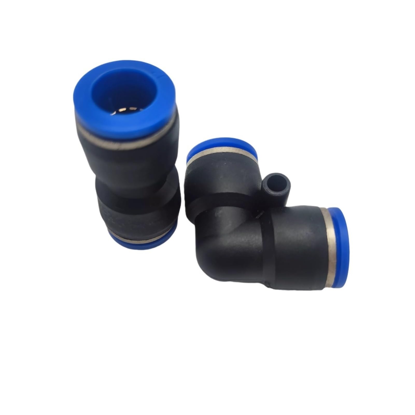 50/100 pezzi Raccordi pneumatici Tubo connettore tubo acqua Tubo aria Giunti rapidi Rilascio giunto push in(PU10,50pcs)