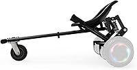 Jetson JetKart 2.0 Hoverboard Go-Kart Attachment - Universal Fit, Adjustable Bucket Seat, 6" All-Terrain Wheel for Ages 12+