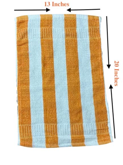 Image of ANTONIA Exclusive Cotton Hand Towels (13 inch X 20 inch Inches) Set - Ultra-Soft & Absorbent Wash Basin Wipe Napkins for Bathroom Kitchen Hotel - Multi Color Small Towel for Face Hair Gym Spa, Pack of 12