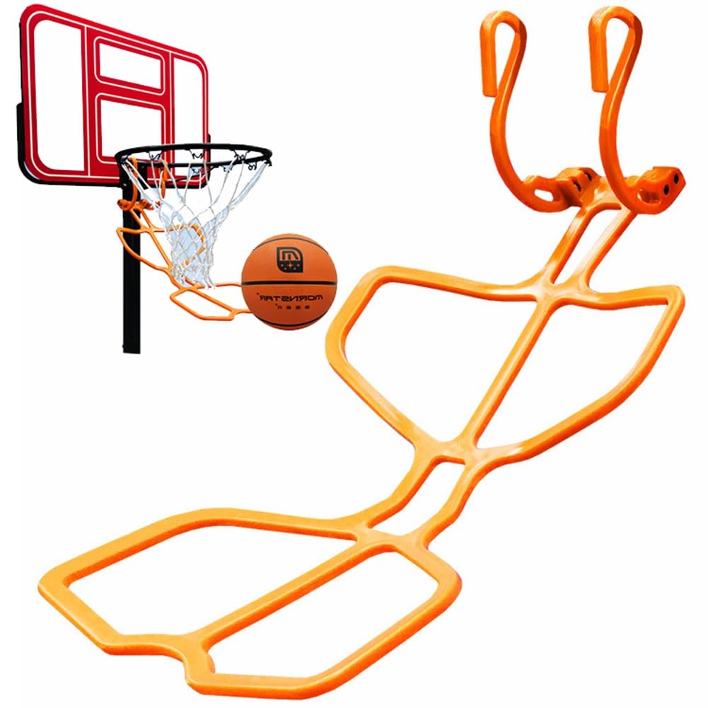Basketballkorb-Rücklauf-Aufsatz, Basketball-Rebounder-Aufsatz, Hochleistungs-Basketball-Rebounder-Basketball-Zubehör, Basketball-Rücklaufsystem for das Training des Basketball-Schuss-Returners