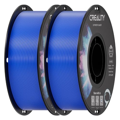 Image of Creality PETG 3D Printer Filament 2 kg, Excellent Toughness High Precision, Odorless Non-Toxic Moistureproof, Glossy PETG Filament 1.75mm for 3D Printer