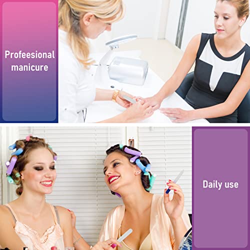 Cobee 4 Pezzi Lime per Unghie Bifacciali in Vetro