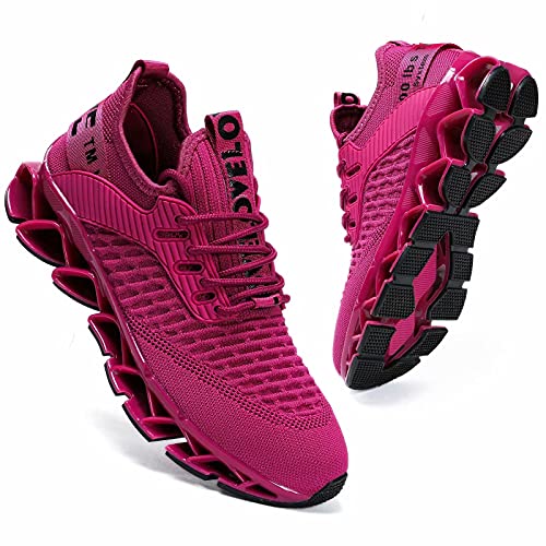 Image of Womens Running Shoes Blade Tennis Walking Fashion Sneakers Breathable Non Slip Gym Sports Work Trainers