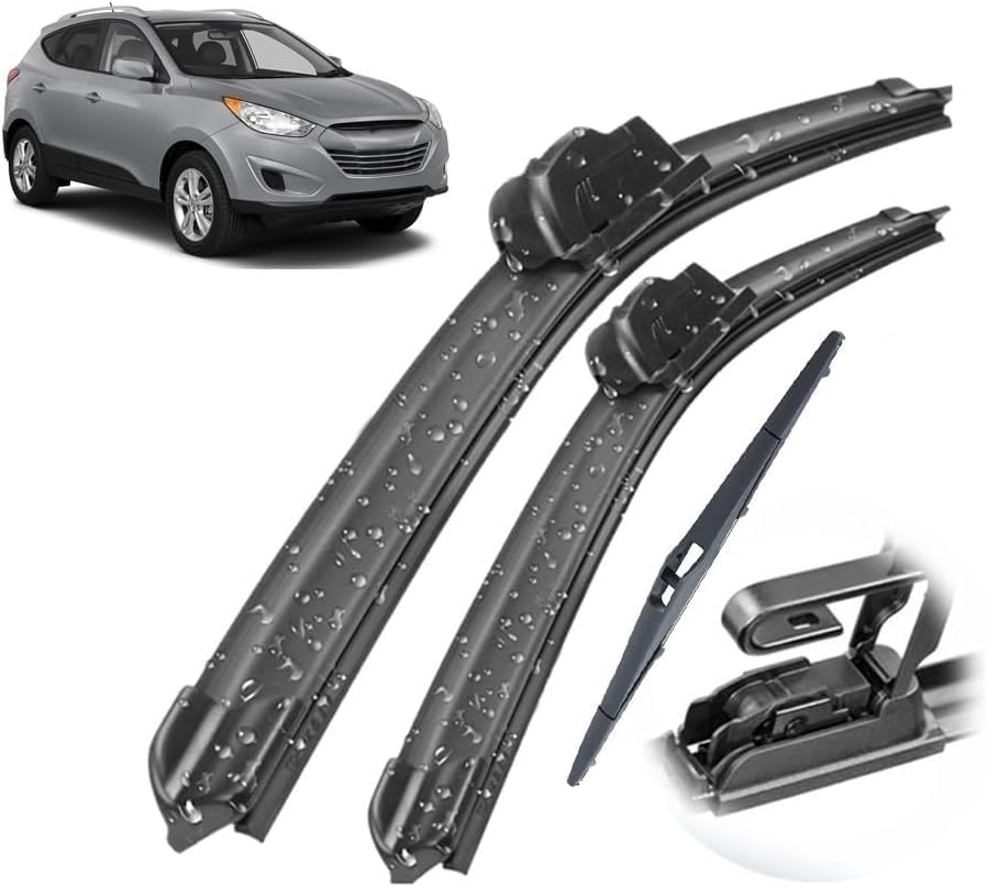 Balais d'essuie-glace Hyundai Tucson ix35 2010-2015 haute visibilité pluie