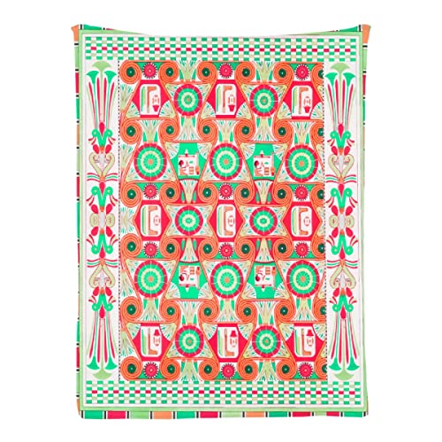 Ottoy Patterns Cube Art Super Soft Micro Fleece Blankets Quilt Plush Lightweight Dual-Sided Decorative Couch, Sofa, Travel, Lap, Bed Throw Blanket,60