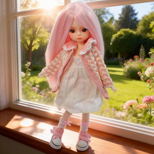 Muñeca coleccionable articulada anime 30 cm LINYARTH miniatura 6