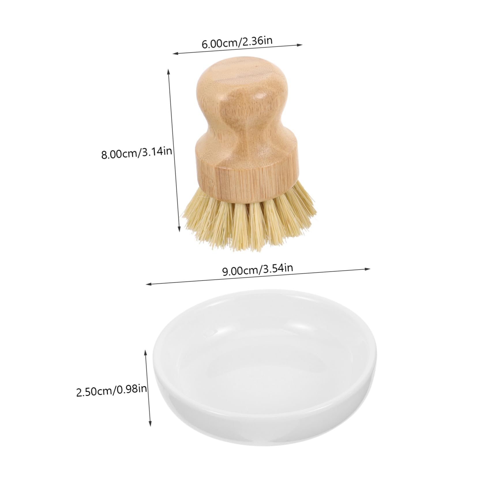 Cabilock 5 Sätze Küchenreinigungsbürsten Set aus Kleinen Reinigungsbürsten für Töpfe Pfannen und Woks für von Geschirr Utensilien und Oberflächen