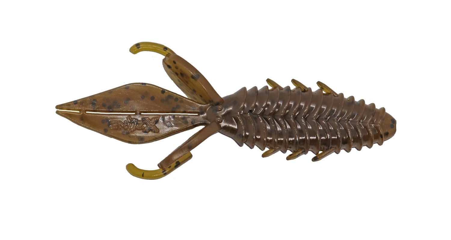 X ZoneAdrenaline Bug Jr. 3.5" | Creature Bait for Fishing Bass & Walleye, Unique Vibration and Sonic Signature (8 Pack)