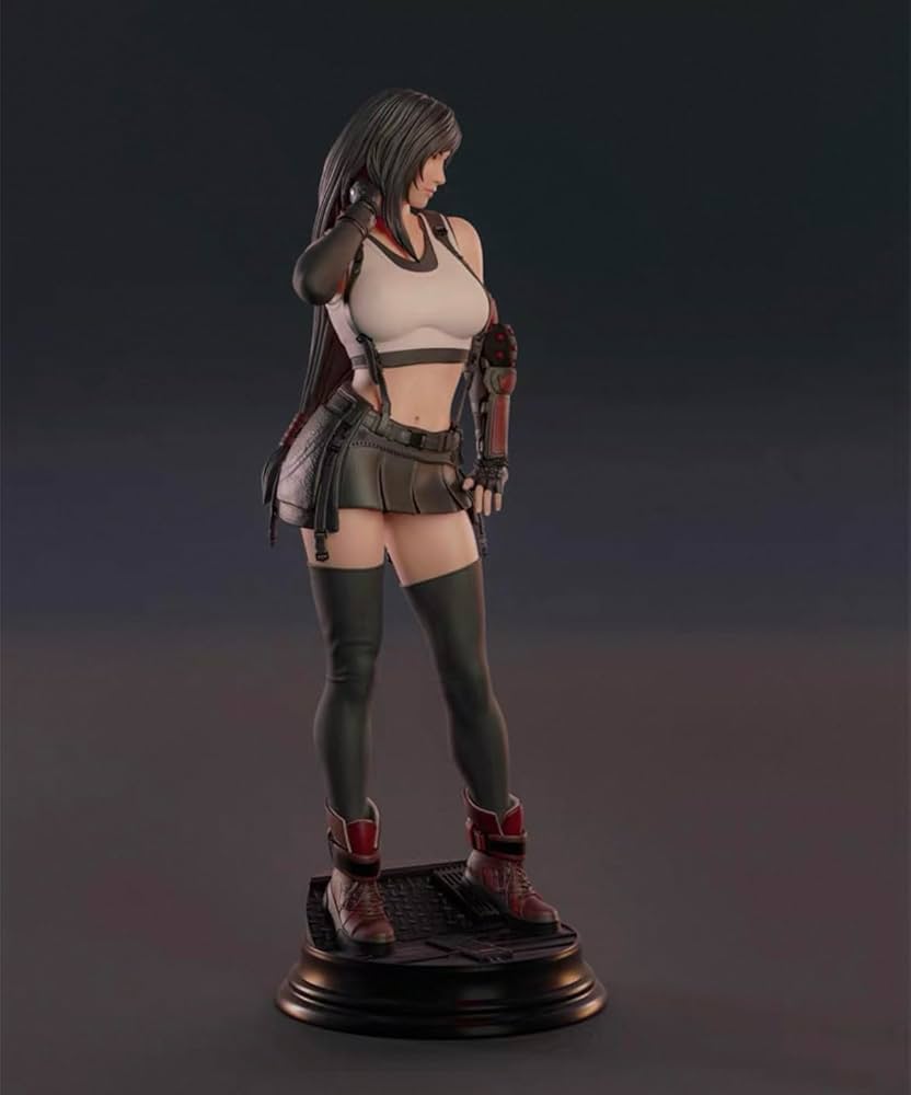 Amazon | 1/8 1/6 1/4 ガレージキット フィギュア 未塗装 FF7 ティファ