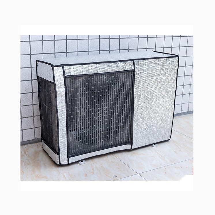 Bâche climatiseur de fenêtre extérieur argent | Housse de protection imperméable quatre saisons