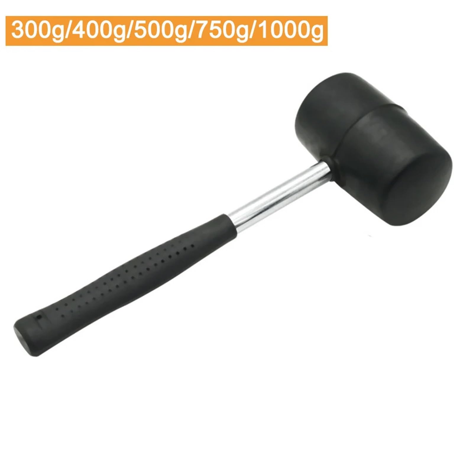 Wielofunkcyjny młotek gumowy 300g 400g 500g 750g 1000g do płytek podłogowych, marmuru, specjalny domu, ścięgien wołowych(400g)