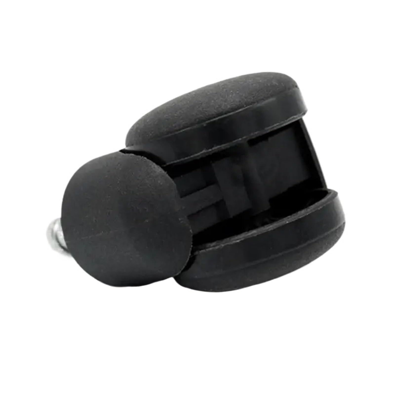 Ruedas de polea silenciosa 5 Piezas for sillas Oficina | Silla de computadora Ruedas grasas silenciosas Ruedas de riel con bridas y rodamiento suave