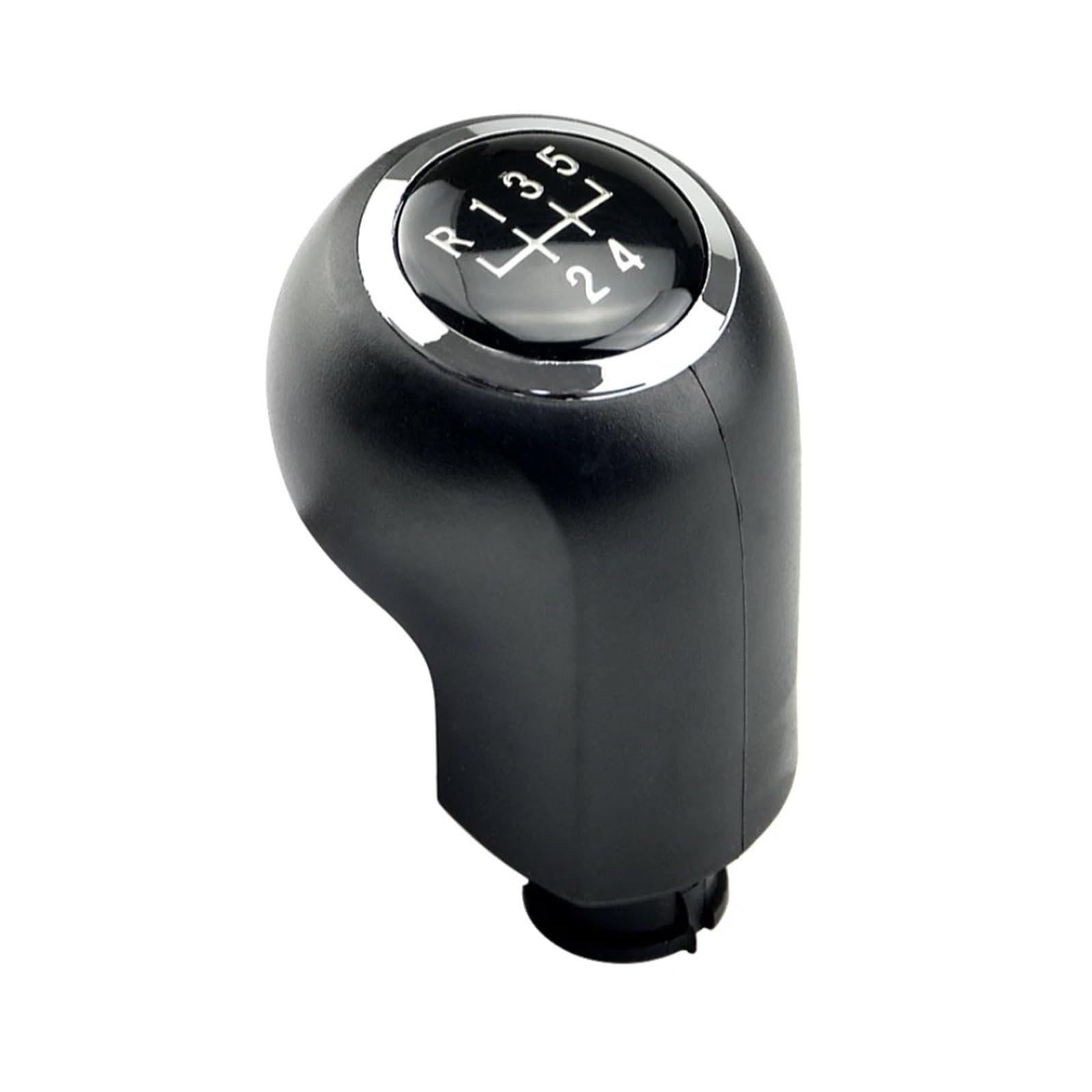 Lozopmtmld 5 Speed Gear Shift Knob For Opel For Astra H Black Upgrade