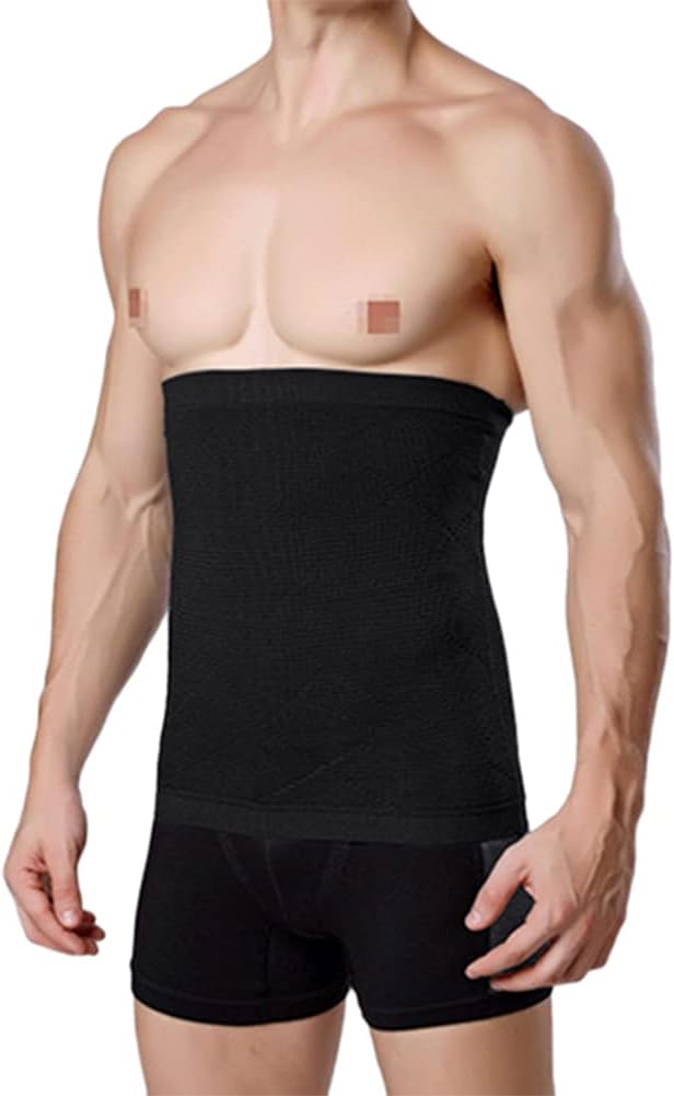 Waist Trimmer for Men Weight Loss Firm Tummy Control Shapewear Compression Cincher Slimming Body Shape M-XL