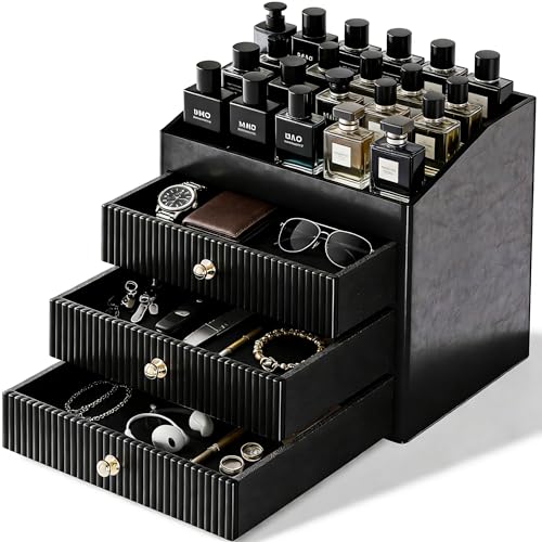 Mens Organizer,Perfume Organizer,Cologne Stand,Cologne Shelf,Perfume Stand,Bathroom Countertop Storage,Shelf for Bathroom