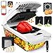 Fullstar The Original Pro Chopper - Vegetable Chopper and Spiralizer, Food Chopper with Container, Fruit Slicer, Kitchen Gadgets & Gifts, Home Essentials (9 in 1, White)