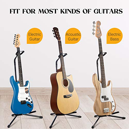 CAHAYA Support de Guitare Pliable et Détachable avec Support de Cou en Mousse Adapté pour Guitare Acoustique, Classique… - Les Beatles, Paul McCartney, John Lennon, RIngo Starr, George Harrison CAHAYA Support de Guitare Pliable et Détachable avec Support de Cou en Mousse Adapté pour Guitare Acoustique, Classique… – Image 3