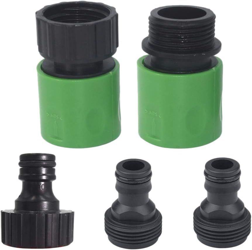 ホースコネクタ、蛇口コネクタホースアダプタホースコネクタクイックコネクトパイプ継手アダプタガーデンホースクイックコネクト継手ホース