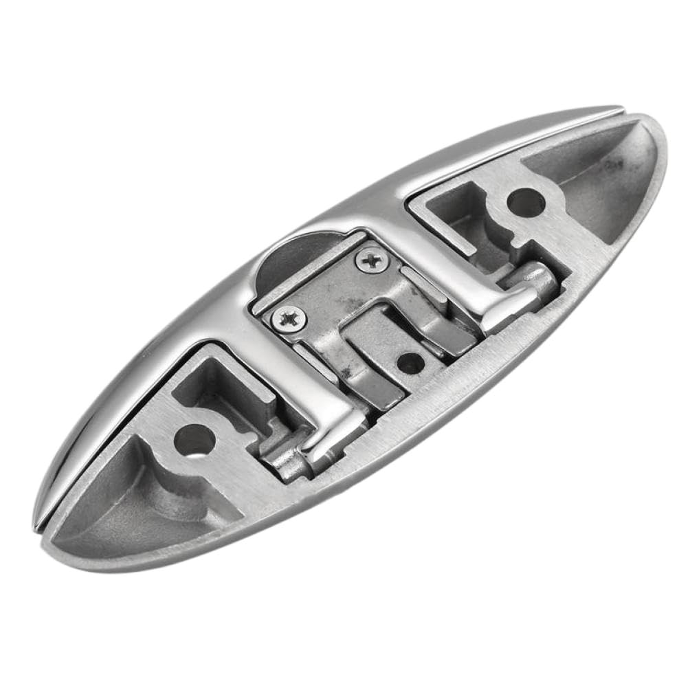 Bitta da ormeggio pieghevole da 5 pollici Marine Boat Yacht Bitta Dock Bitta ordinata in acciaio inossidabile 316 compatibile con la nave da crociera